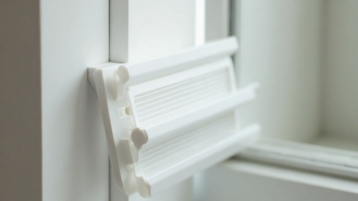 Nawiewniki okienne bez wiercenia