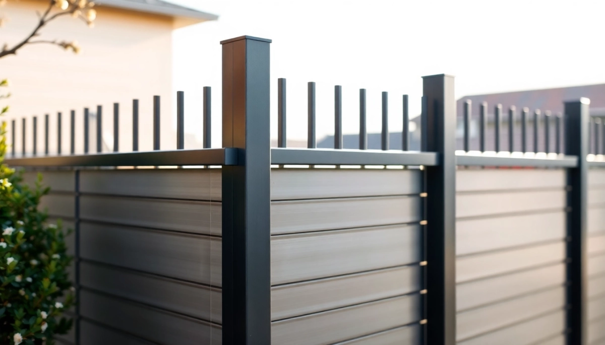 Nowoczesne ogrodzenia aluminiowe