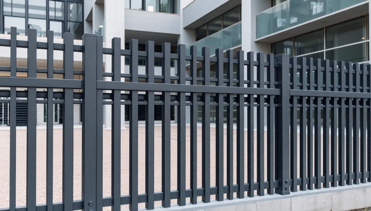 Nowoczesne ogrodzenia metalowe