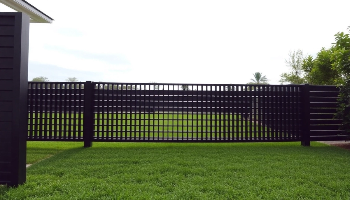 Nowoczesne ogrodzenia
