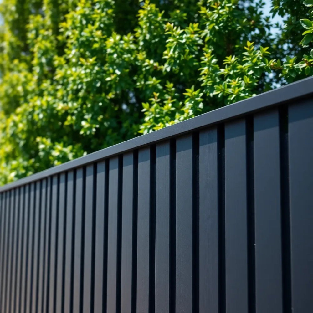 Nowoczesne ogrodzenie