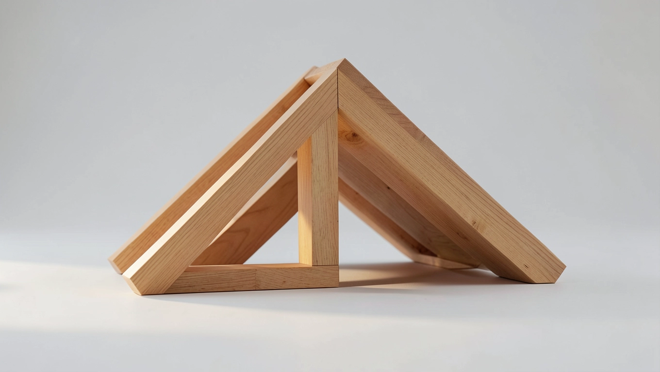 Obliczanie długości i kąta nachylenia krokwi