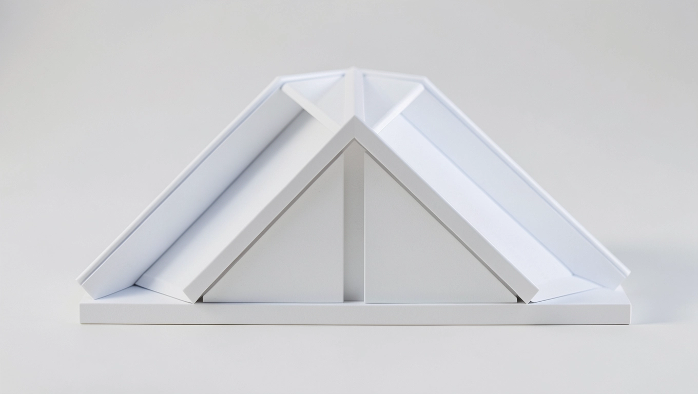 Obliczanie powierzchni dachu dwuspadowego