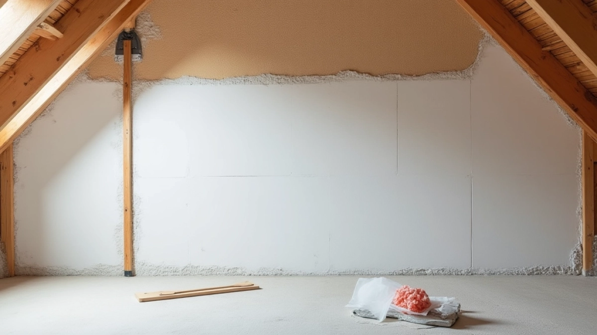 Ocieplenie stropu betonowego styropianem