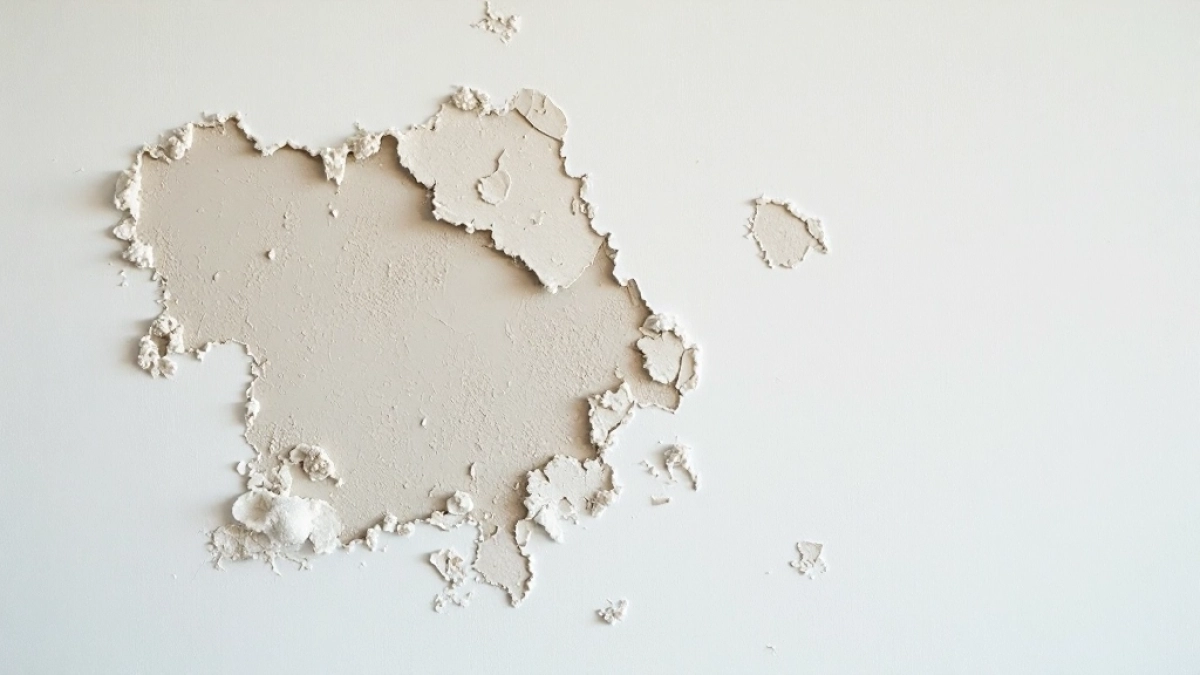 odpadanie tynku po malowaniu