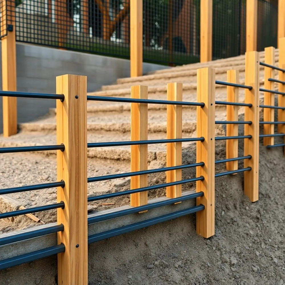 Ogrodzenie kaskadowe jak wykonać