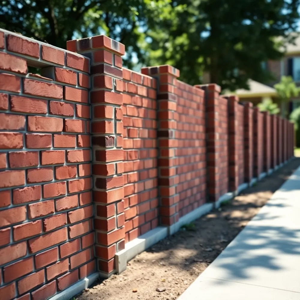 Ogrodzenie murowane cena za metr