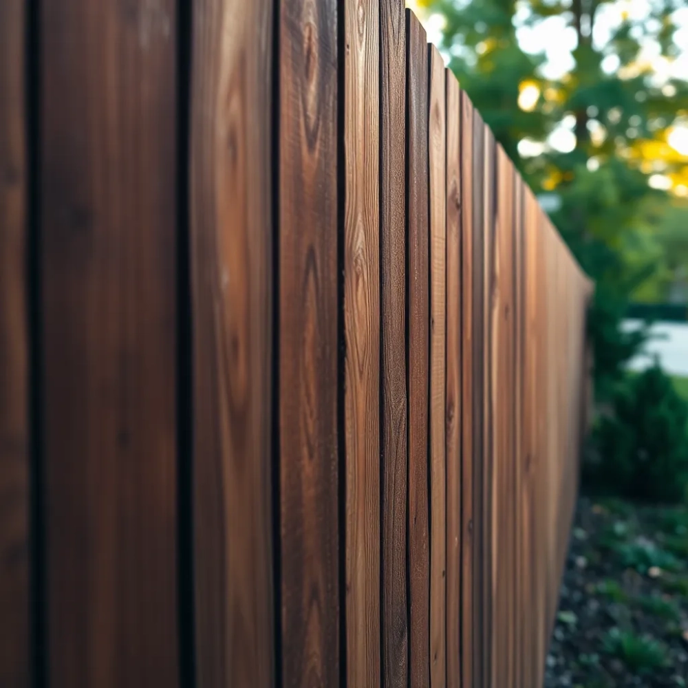 Ogrodzenie z desek inaczej