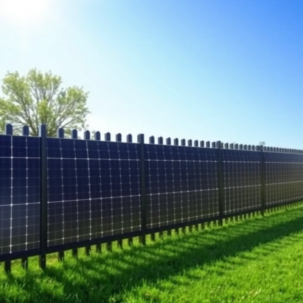 Ogrodzenie z paneli fotowoltaicznych