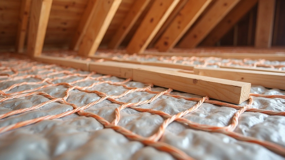 Ogrzewanie podłogowe na legarach drewnianych
