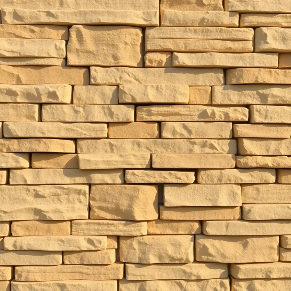 Panel ścienny z kamienia PU