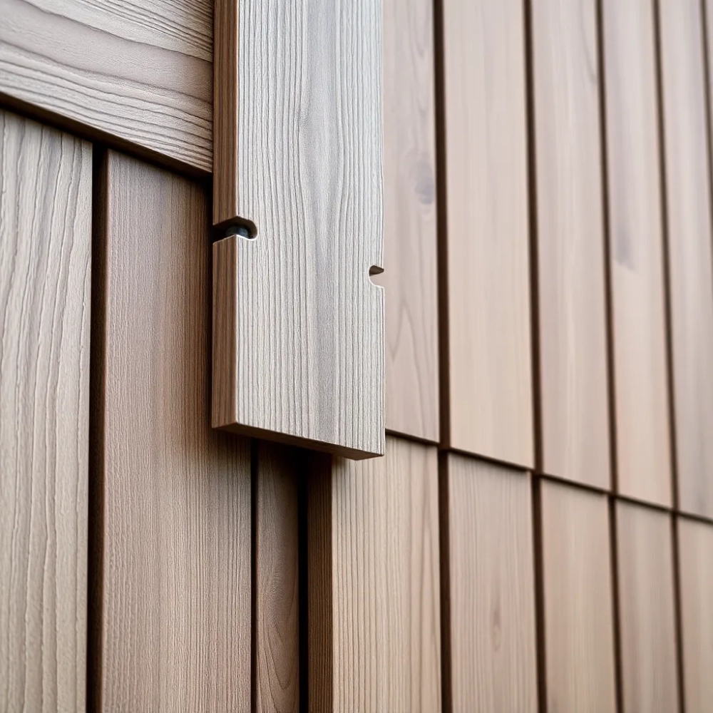 Panele elewacyjne drewnopodobne montaż