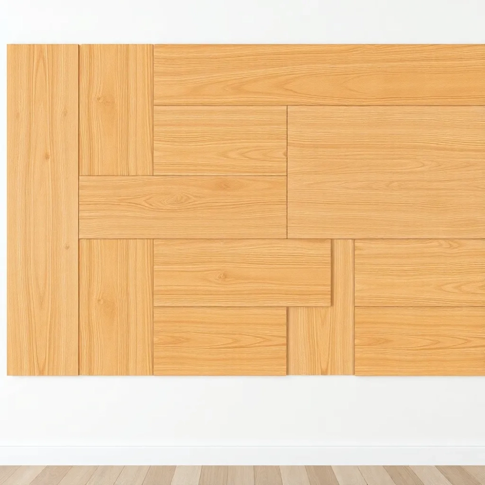 Panele ścienne drewnopodobne samoprzylepne