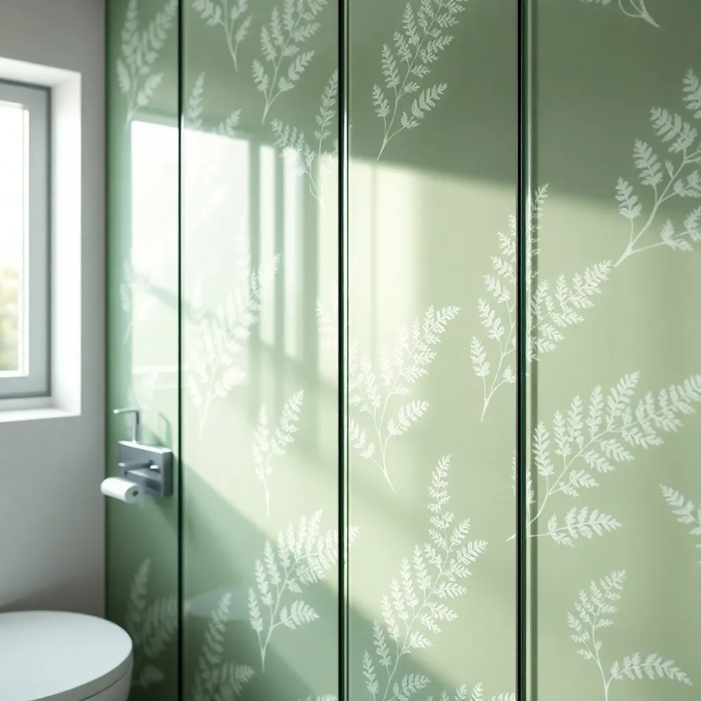 Panele szklane do łazienki wzory