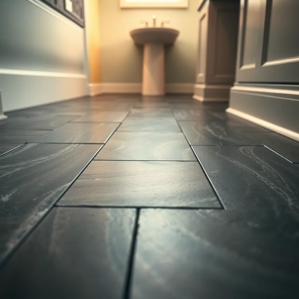 Panele winylowe do łazienki na podłogę