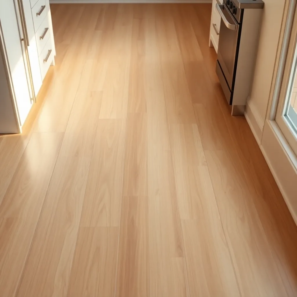 Panele winylowe na płytki w kuchni