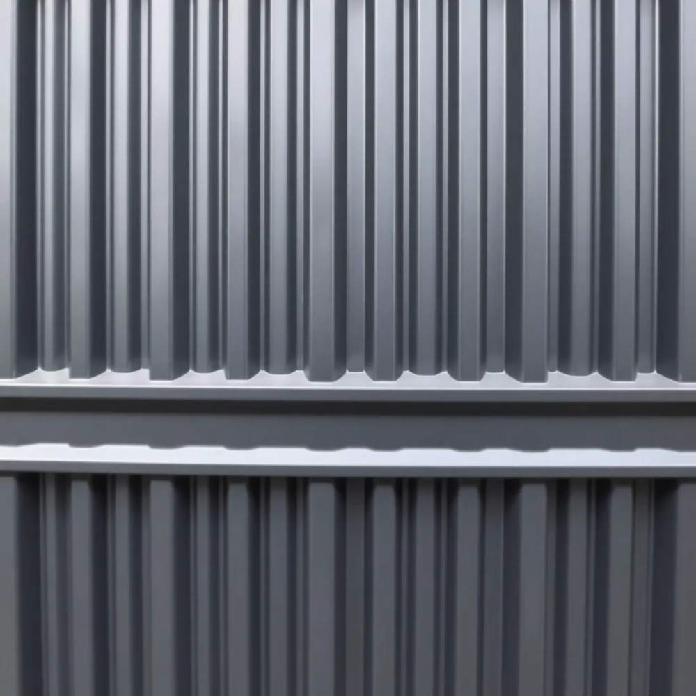 Panele z blachy na ogrodzenie