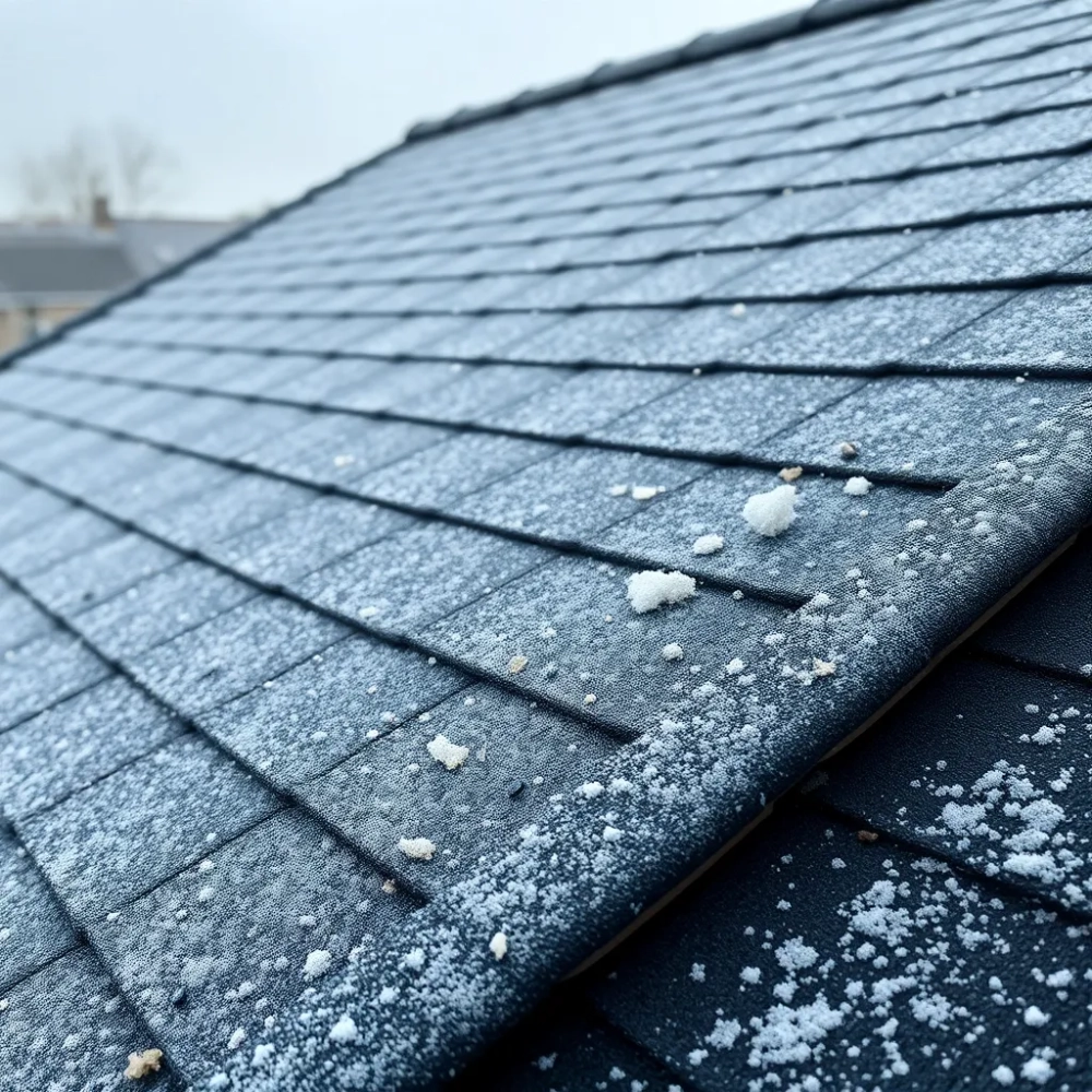 Papa na dach na zimno