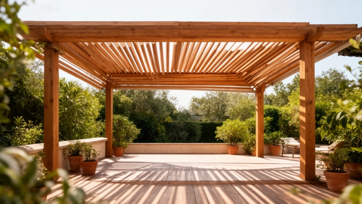 Pergola lamelowa jak zrobić