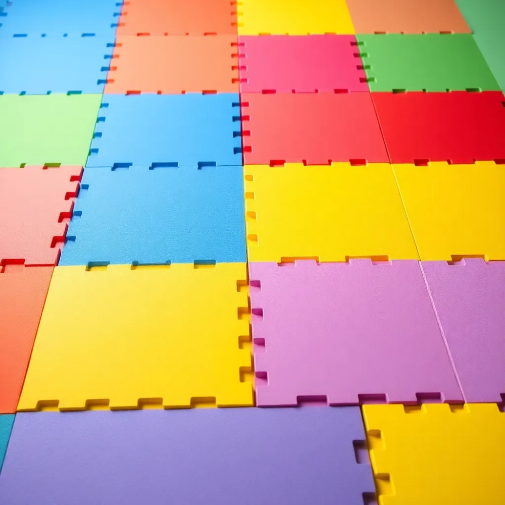 Pianka na podłogę dla dzieci