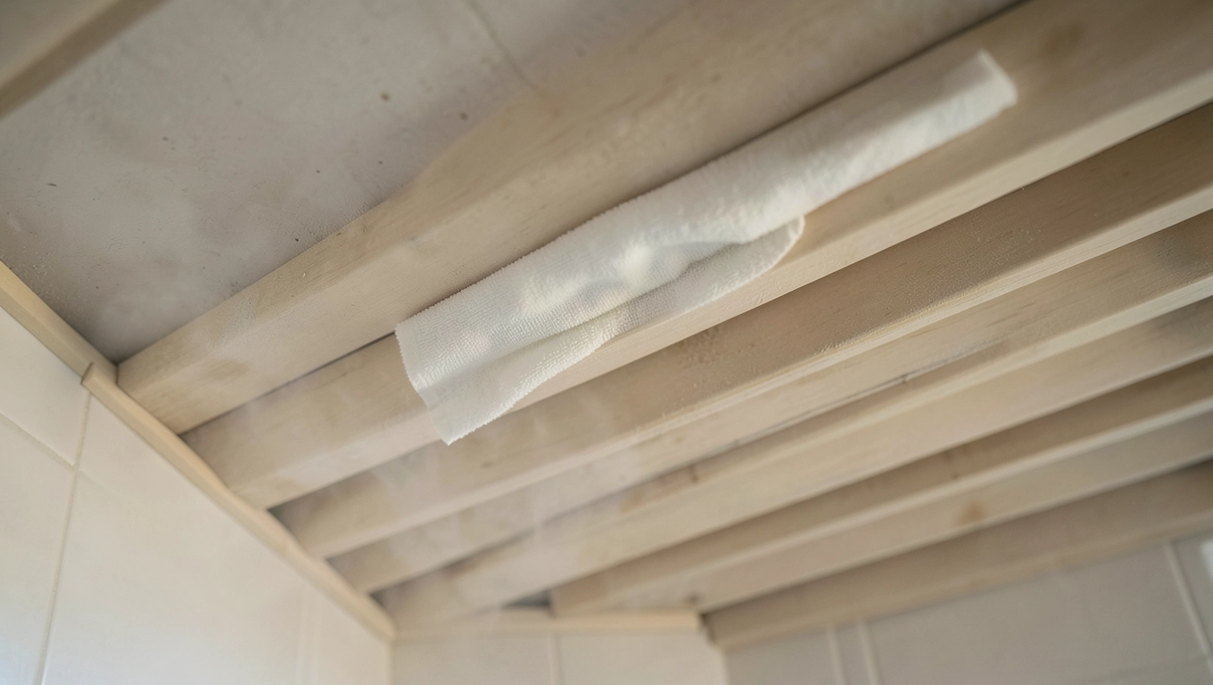 Pielęgnacja lameli sufitowych w łazience