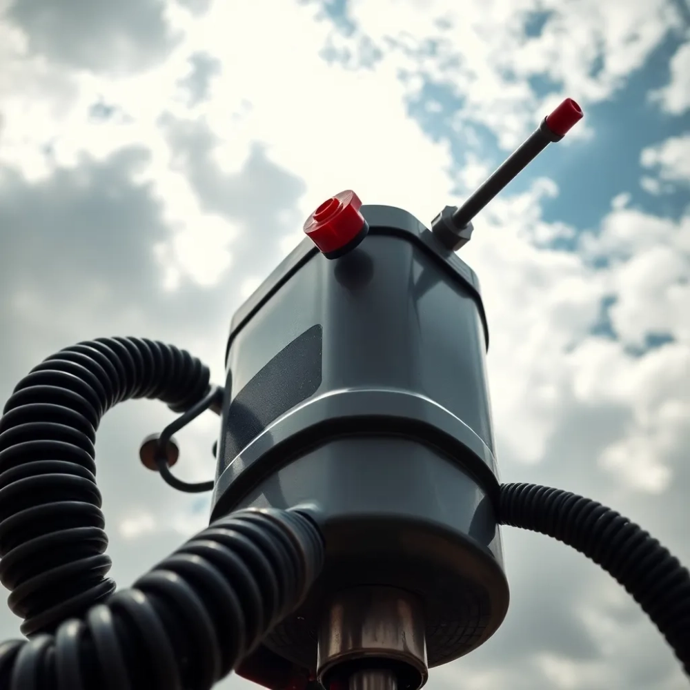 Pistolet do malowania dachu