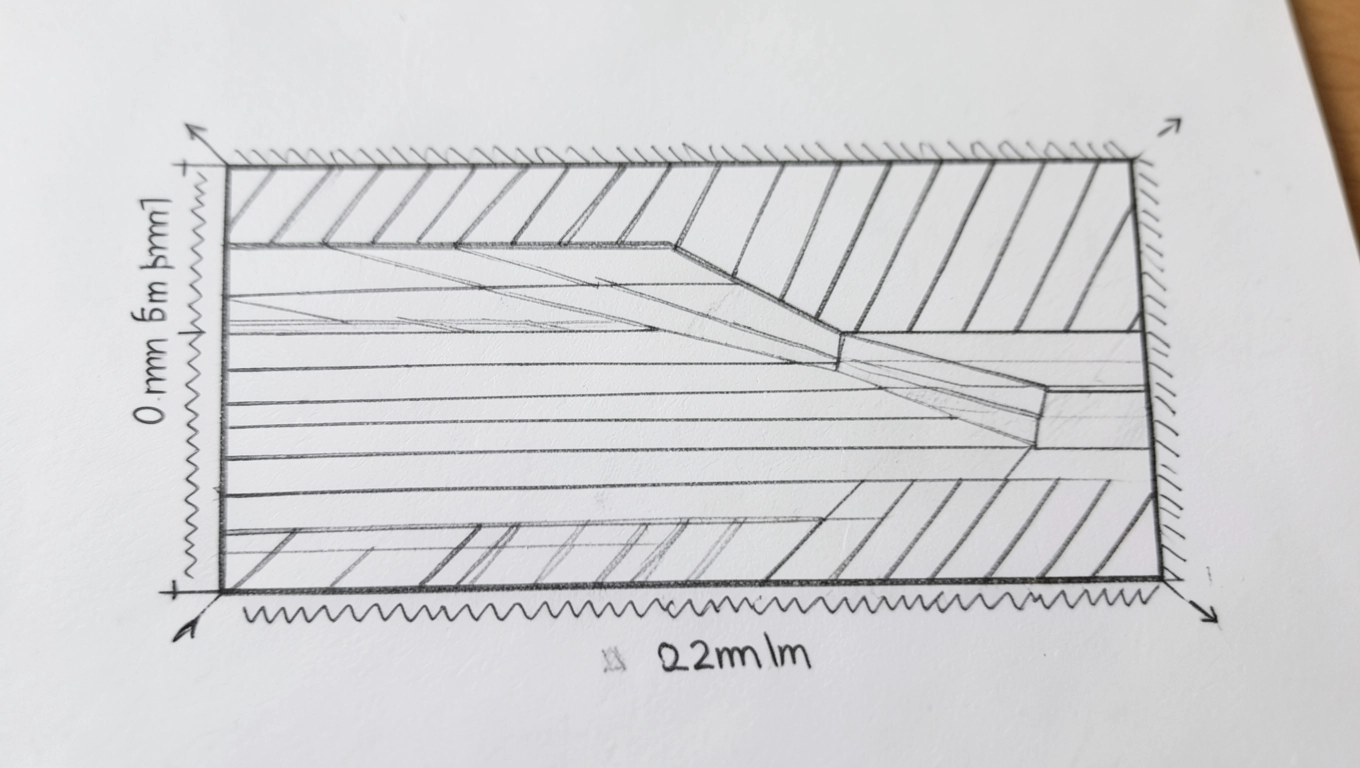 Planowanie układu lameli na suficie