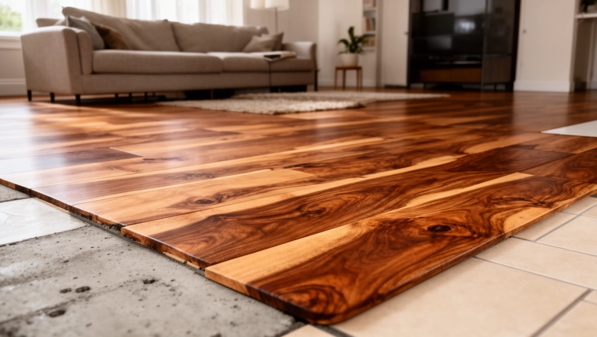 Podłoga z desek bez legarów