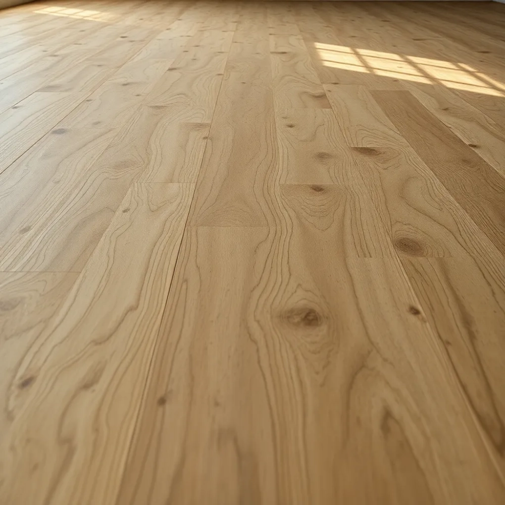 Podłoga z płyt OSB lakierowana