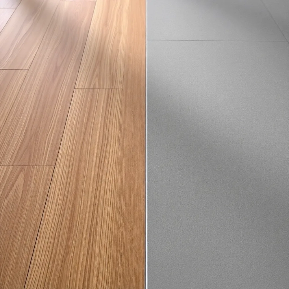 Połączenie paneli z gresem