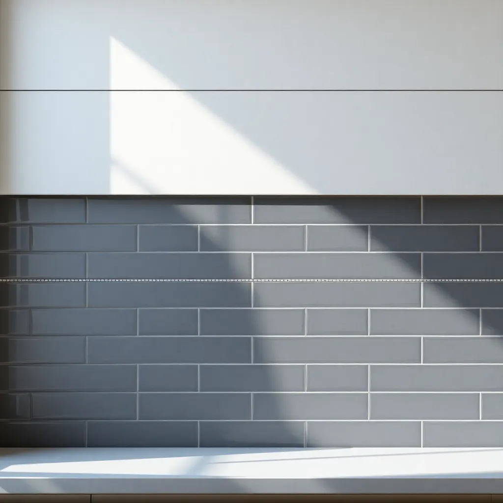 Połączenie paneli z płytkami w kuchni