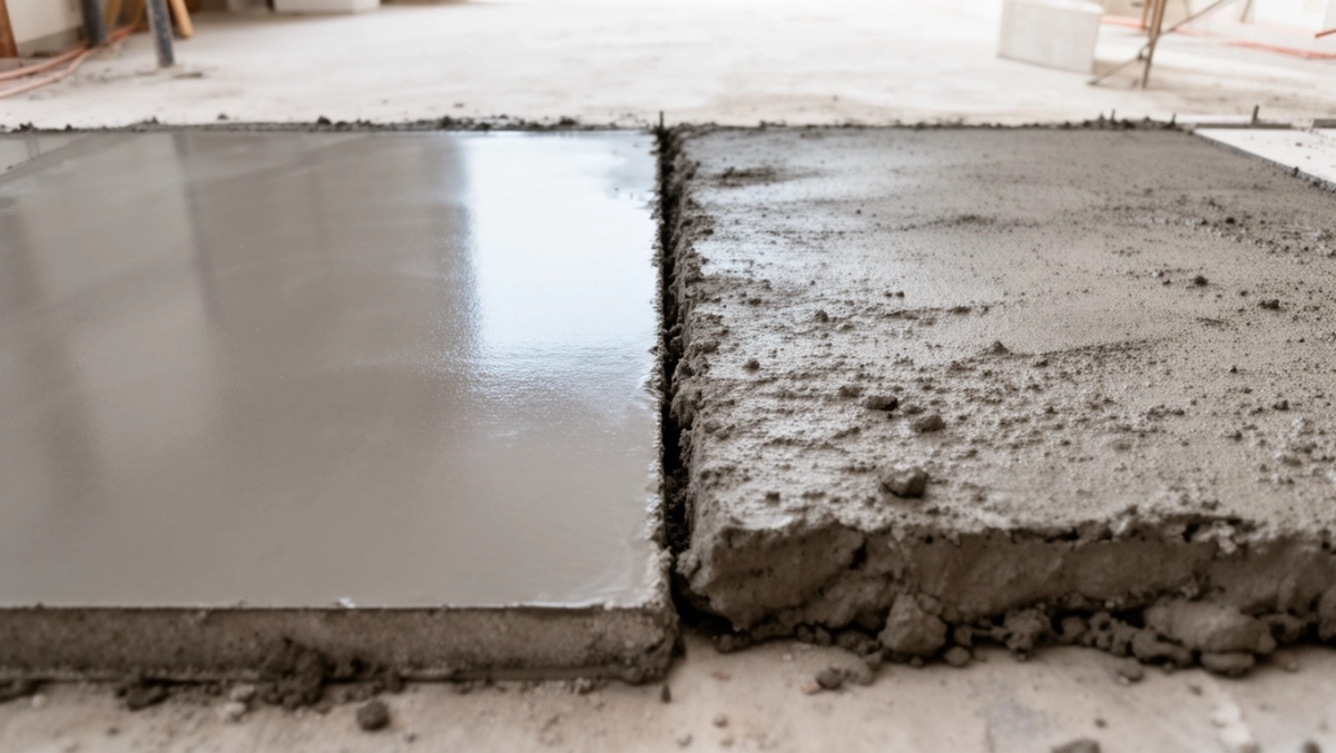 Posadzka cementowa a wylewka betonowa