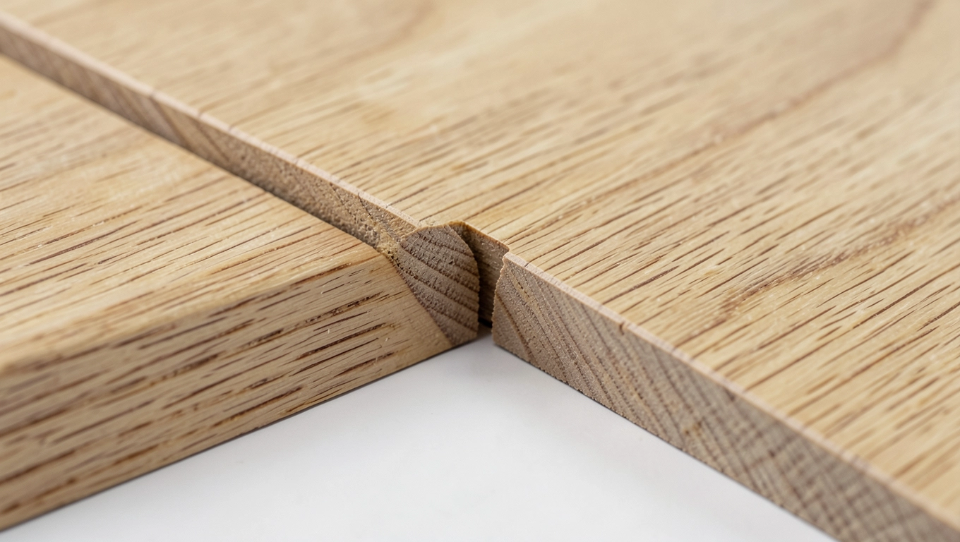 Profile łączeniowe drewniane do paneli