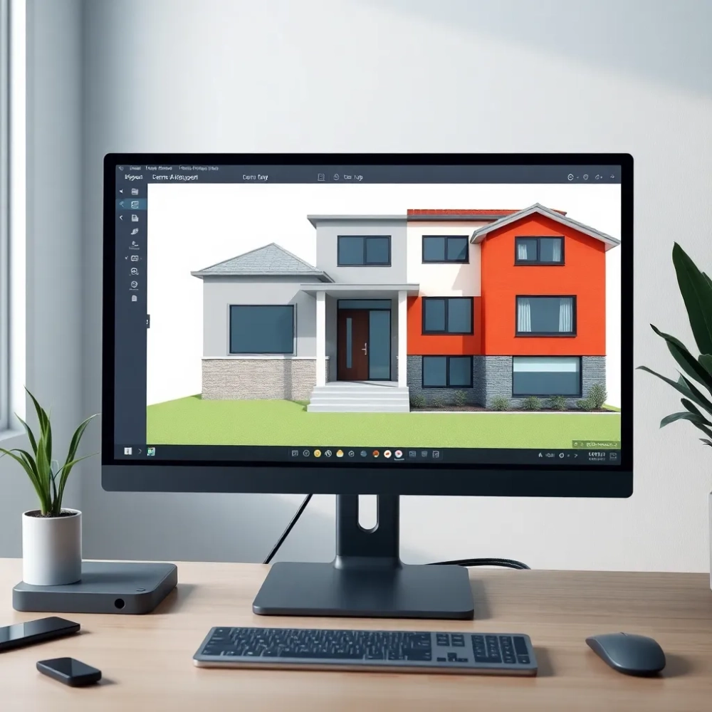 Program do projektowania elewacji domu