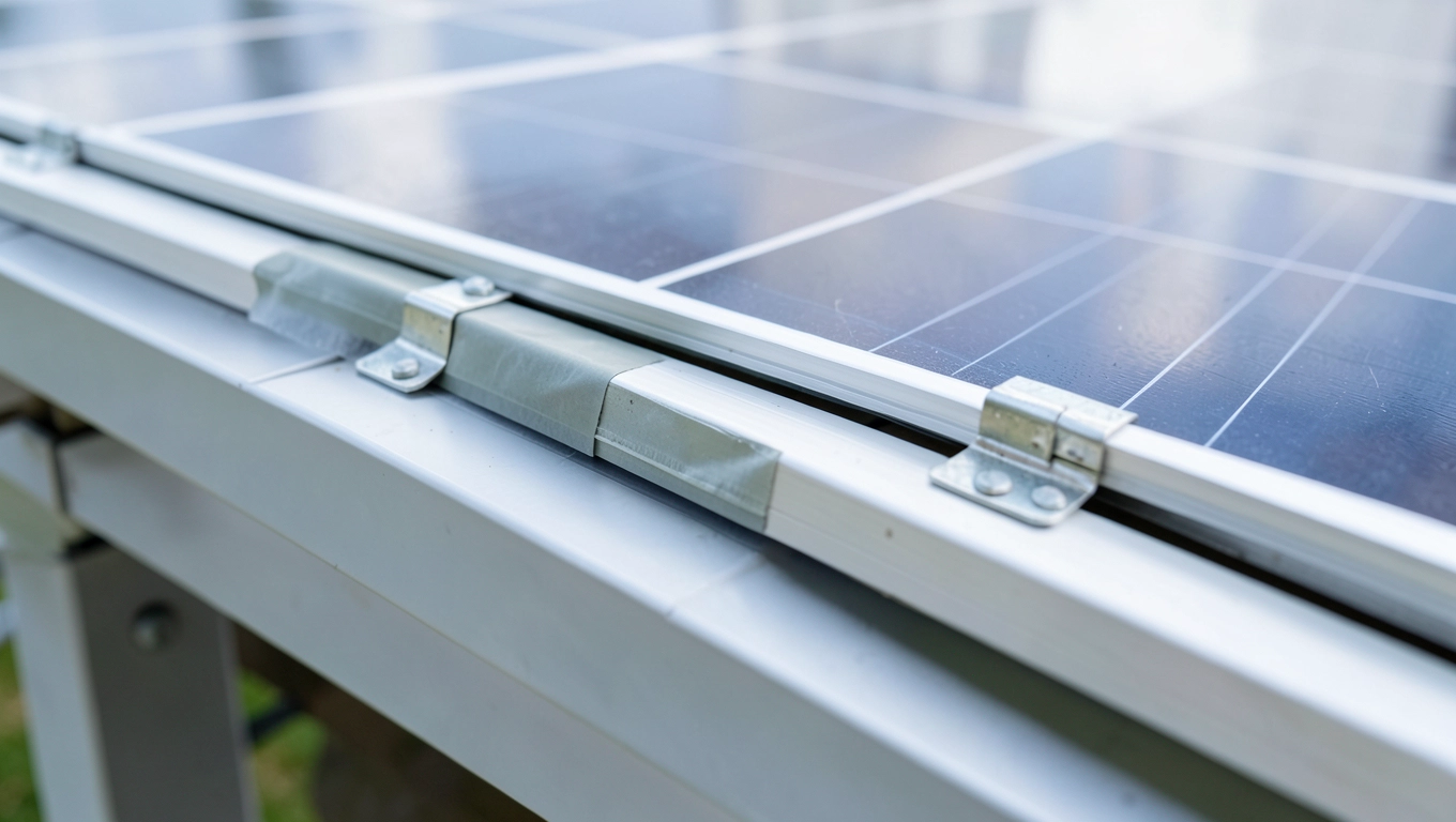 Proste uszczelnianie pokrycia dachowego panelami PV