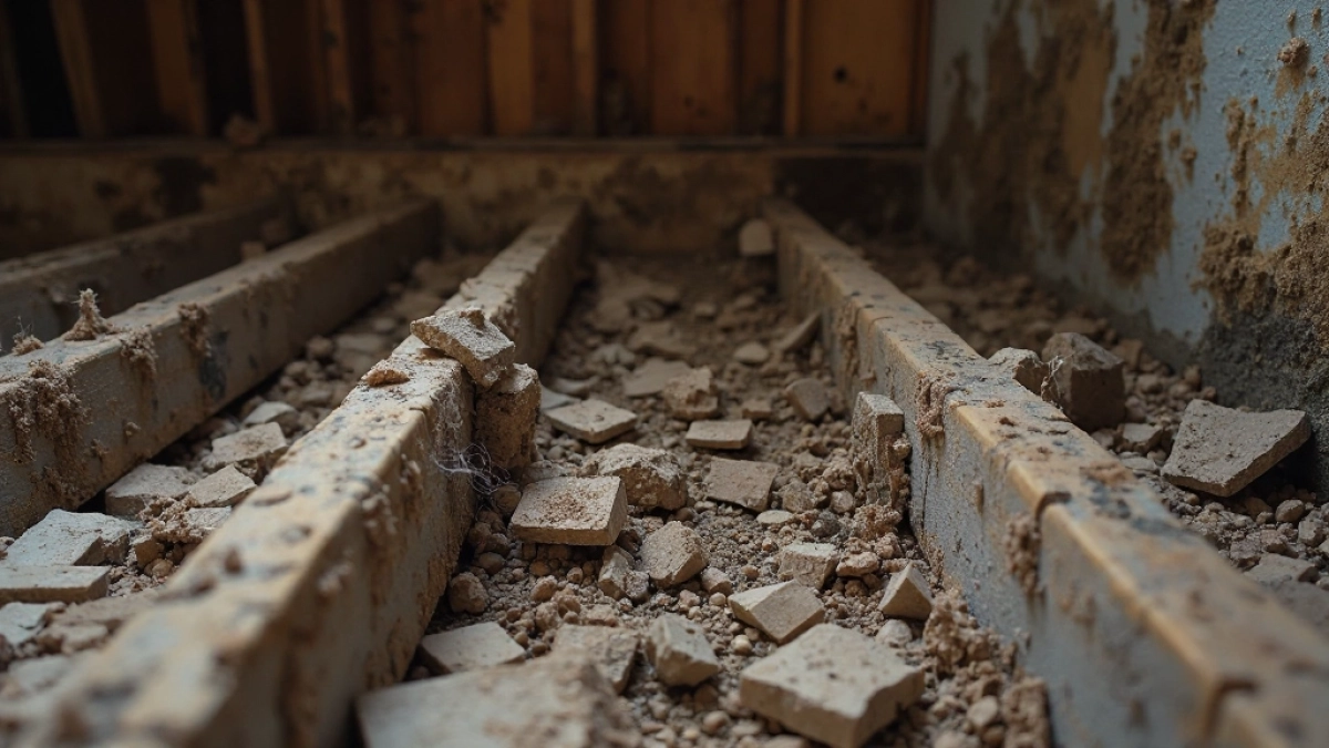 Remont podłogi na legarach