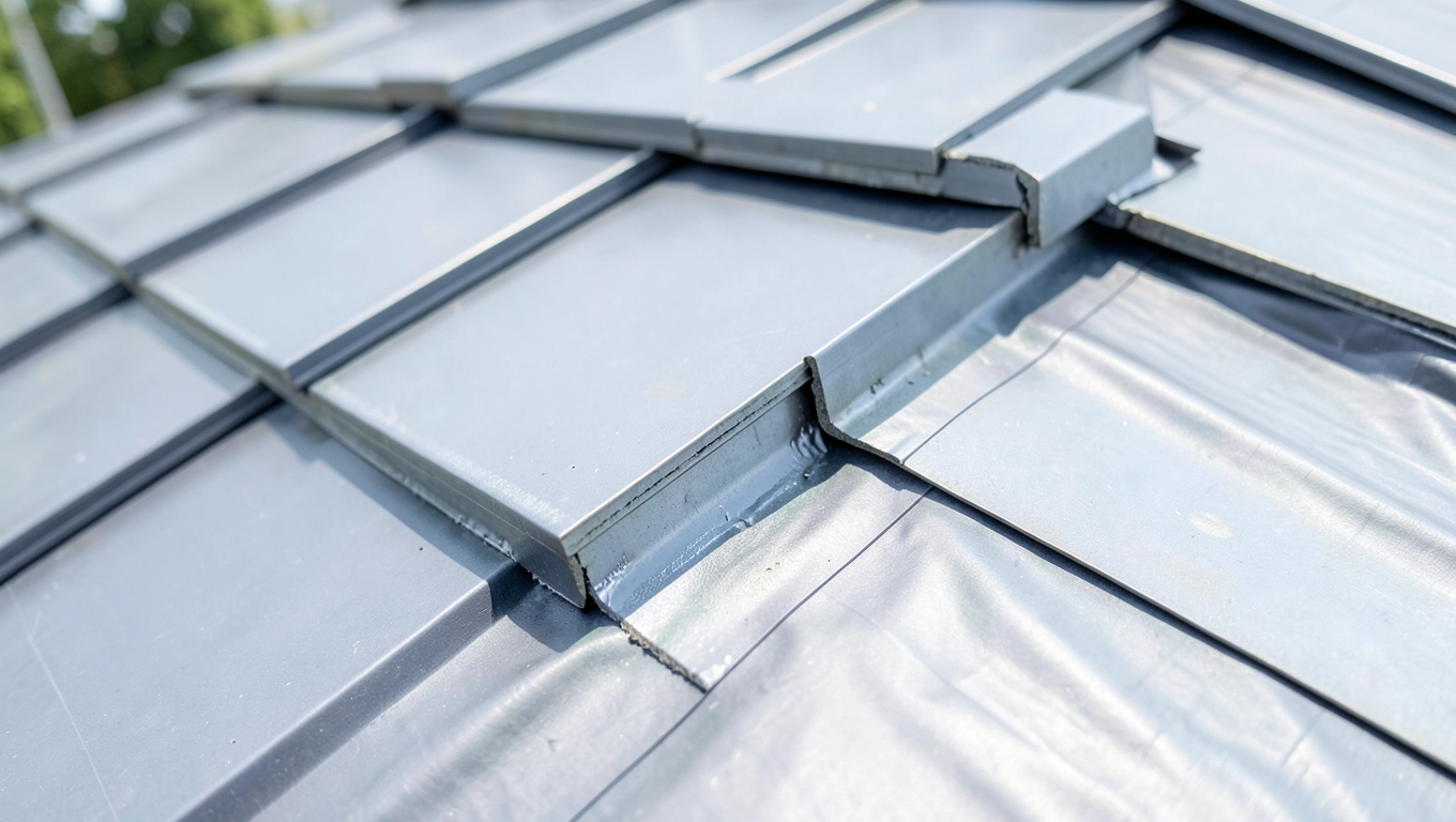 Robocizna montażu pokrycia dachu dwuspadowego