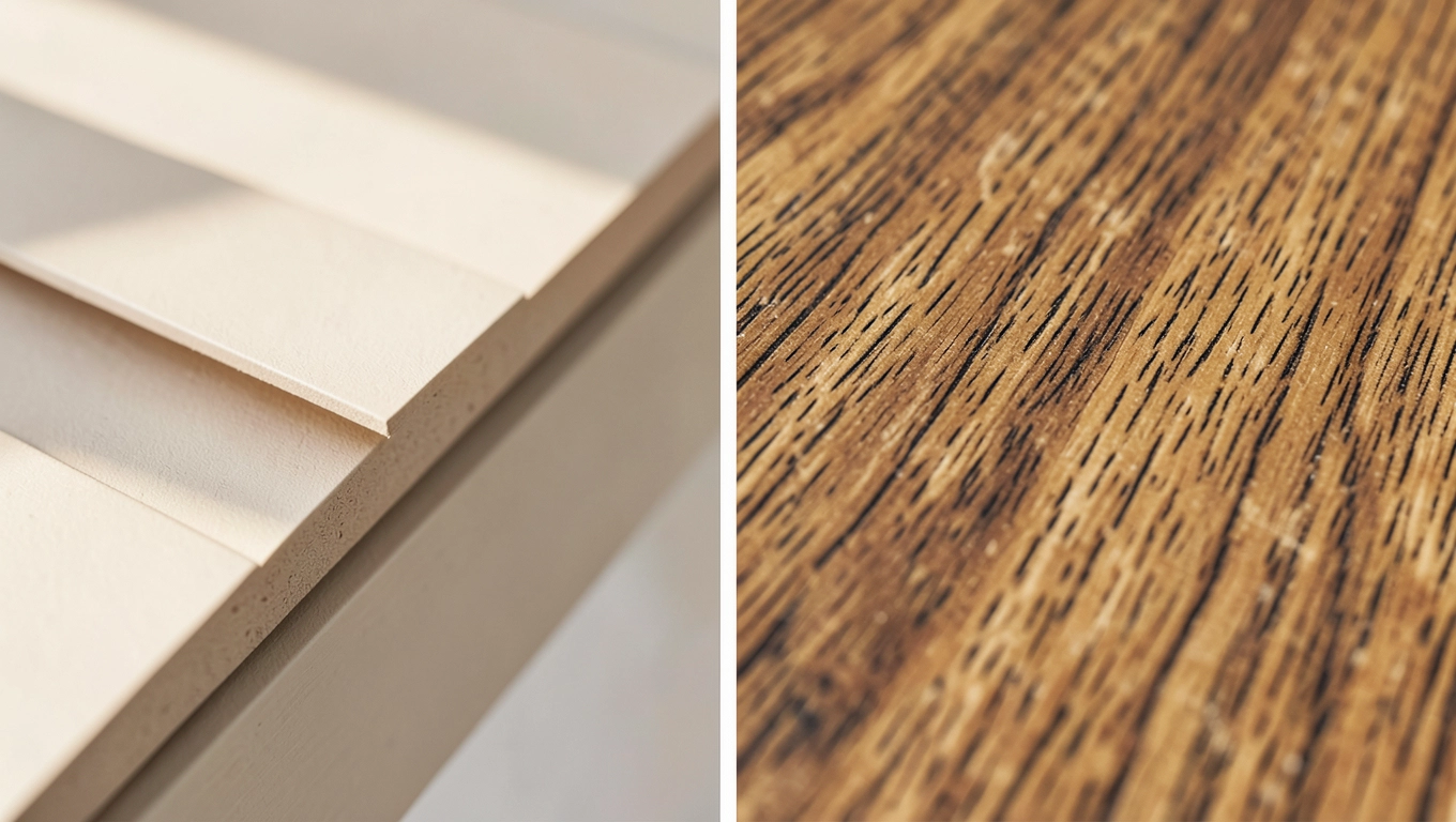 Rodzaj materiału a koszt lameli za m²