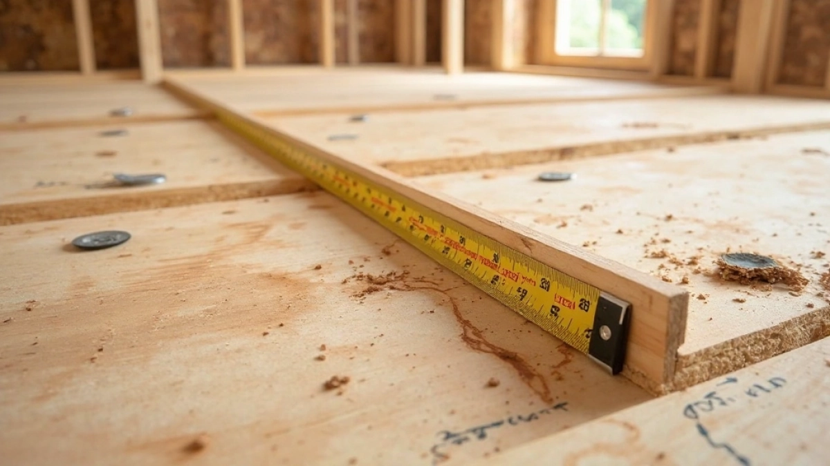 Rozstaw legarów pod OSB 22