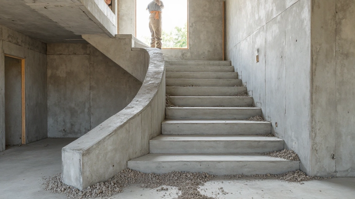 Schody żelbetowe cena robocizny