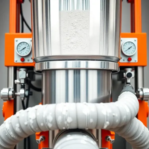 Agregat do natrysku tynku strukturalnego na elewacje