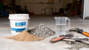 beton b10 proporcje