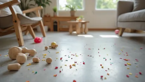 betonowa posadzka w domu