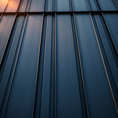 Blacha na rąbek elewacja