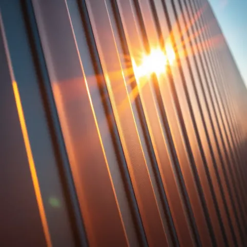 Blacha na rąbek na elewacji