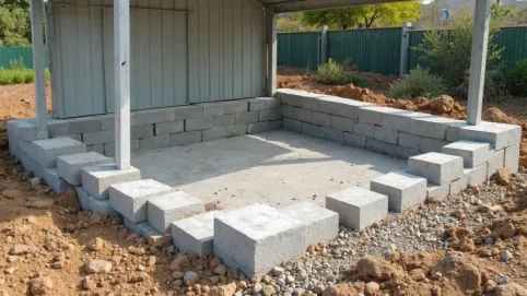 Bloczki betonowe pod garaż blaszany cena