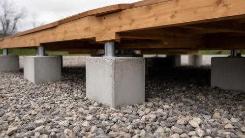 bloczki betonowe pod taras