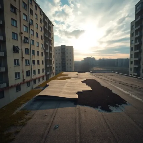 Brak wspólnoty a remont dachu w bloku