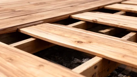 co ile legary pod deski tarasowe