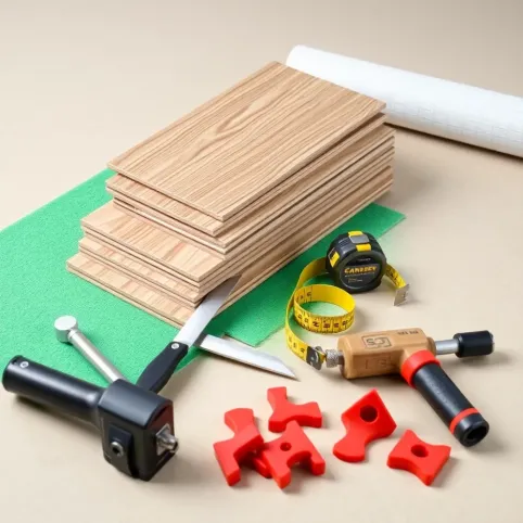 Co potrzeba do ułożenia paneli